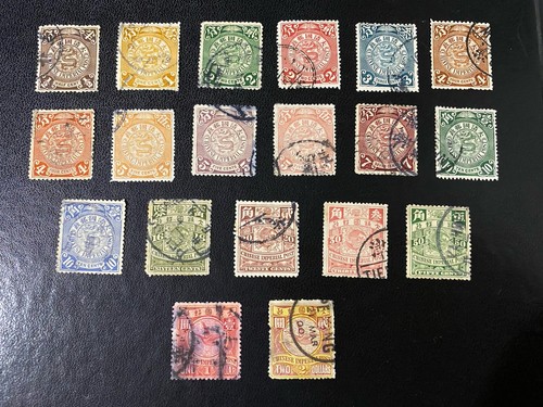 China stamps lot dragons - china, used