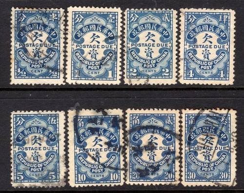 Cina 1915 affrancatura dovuta