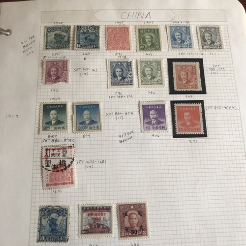 Francobolli cina vintage - cina,