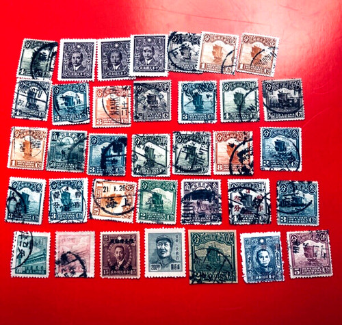 Francobollo cina usato - usato, e