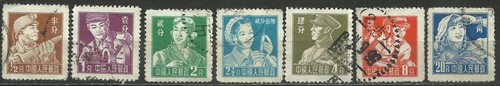 Francobolli rpc cina 1955 6 - francobolli,