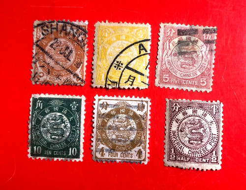Francobollo porcellana usato - francobollo,