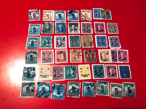 Francobollo cina usato - francobollo,